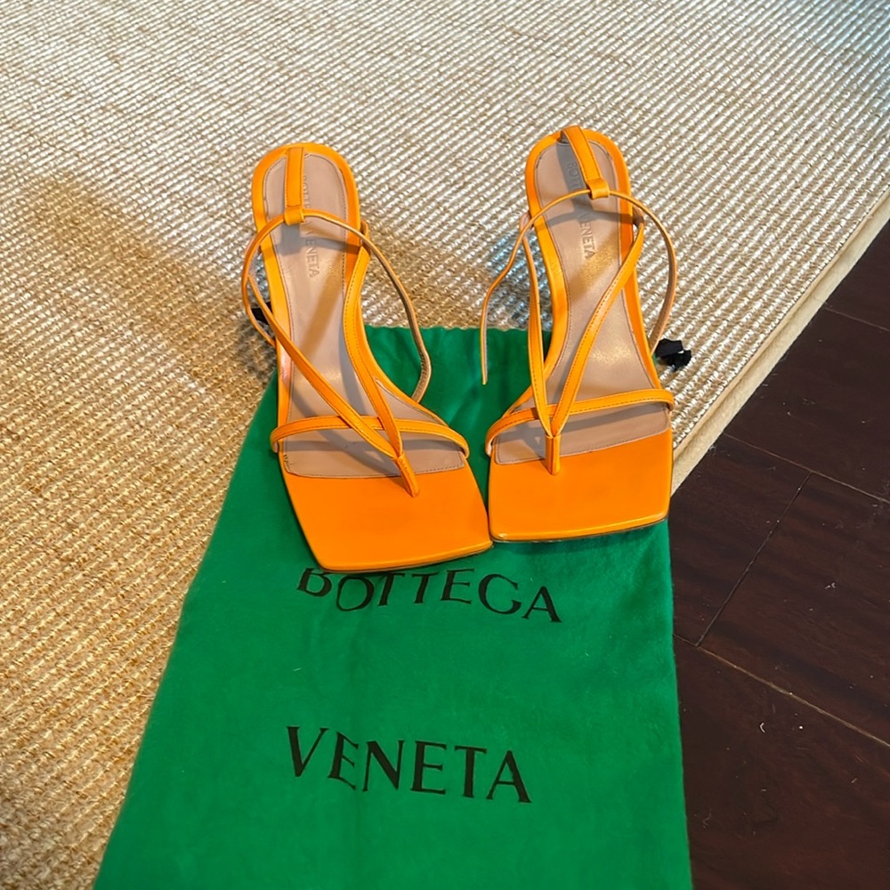 Bottega stretch strap sandal